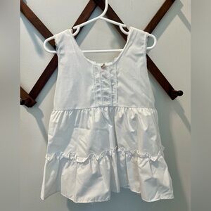 Vintage Top eyelet shirt toddler girl 4T